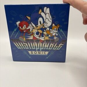 Sonic the Hedgehog Canvas Art Sega Sonic the hedgehog 5"x5" Unstoppable SEALED